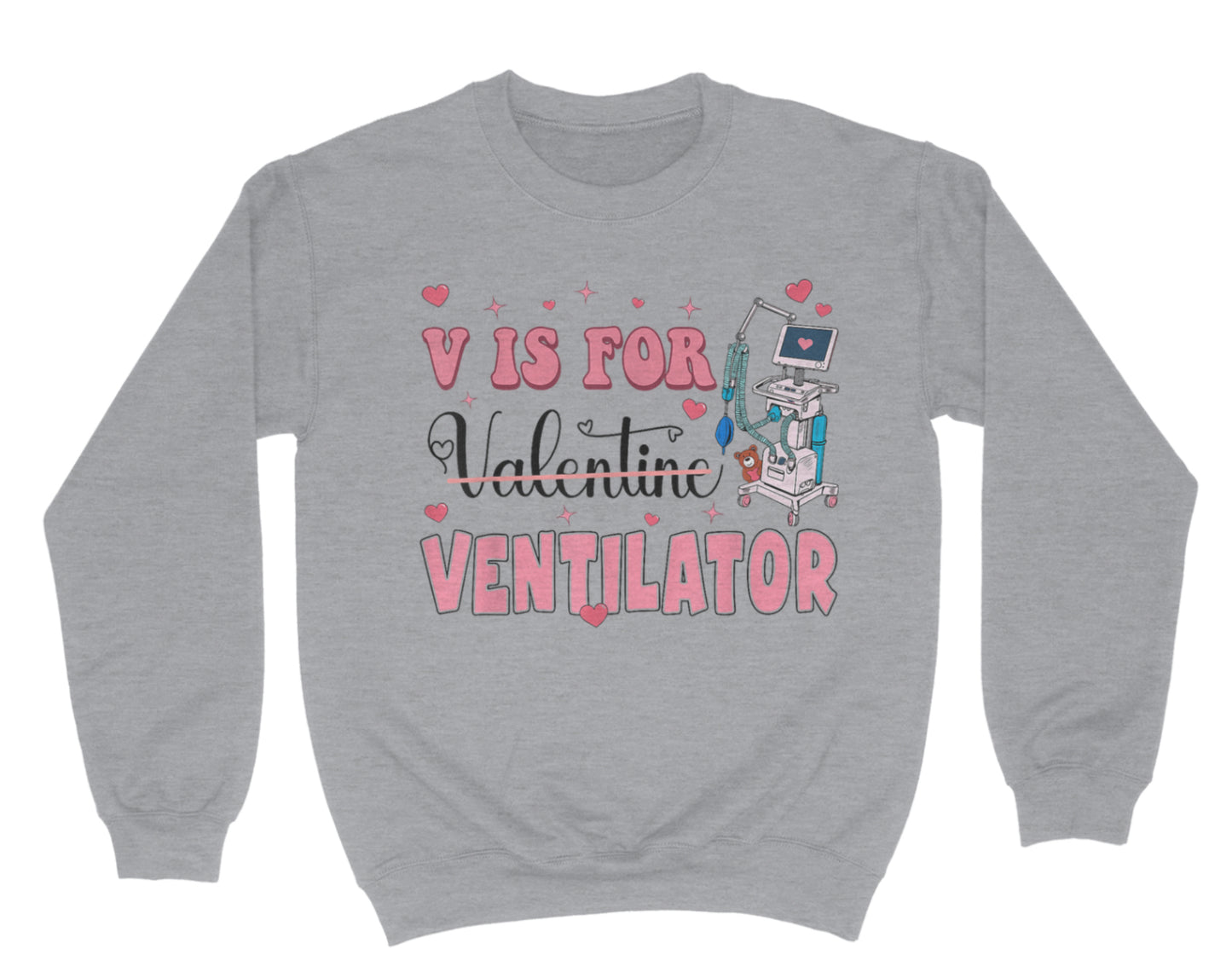 V is For Ventilator