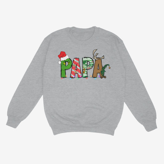 PAPA Christmas sweater