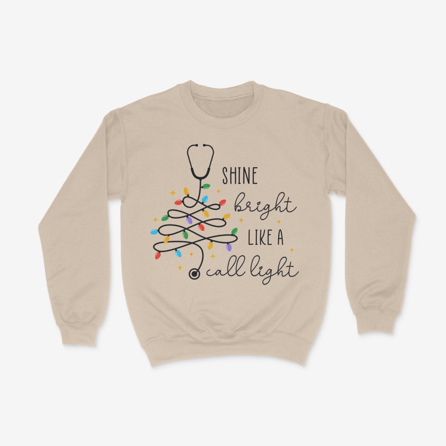 Shine Bright Like a Call Light Sweater