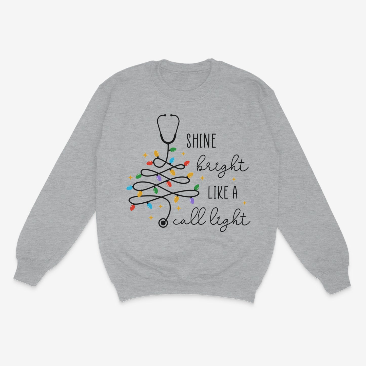 Shine Bright Like a Call Light Sweater